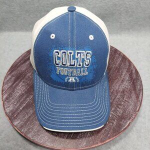 Indianapolis Colts Football Reebok Cap Blue & White Adjustable Size
